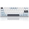 SOLAKAKA SK961 Wireless Mechanical Keyboard with RGB Backlight,Tri-Mode BT5.0/Wired/2.4GHz Wireless 60 Percent Keyboard,Progr