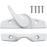 Zinc Sash Lock and Keeper fit for Andersen Sash Lock &amp; Keeper 1968 to Present (White)