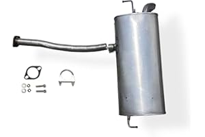 Stainless Steel Direct Muffler Compatible With Hyundai Tucson 2.4L 2010 To 2013 | Hundai Tucson 2.0L 2011 To 2013 | Kia Sport