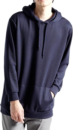 Amazon モノマート Mono Mart ロング丈 パーカー プルオーバー 裏毛 パーカ ストレッチ 長袖 ゆる Mode メンズ ネイビー Lサイズ トレーナー パーカー 通販 Amazon モノマート Mono Mart ロング丈 パーカー プルオーバー 裏毛 パーカ ストレッチ 長袖 ゆる Mode メンズ ネイビー Lサイズ トレーナー パーカー 通販