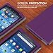 MoKo Case for Fire 2015 7 inch - Slim Folding Cover for Amazon Fire Tablet (7 inch Display - Previous 5th Generation, 2015 Release Only), PURPLE