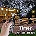 1000W Wireless RF Outdoor Dimmer Switch, Outdoor Dimmer,Remote Control Dimming Controller - 100FT Range Max /IP65 Waterproof/Dimming for LED String Lights with 8 Brightness Mode, Memory Function