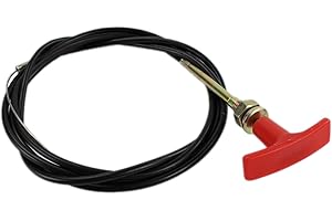 Eparts, Inc. E-47V1535 Universal T-Handle Pull Cable (82")