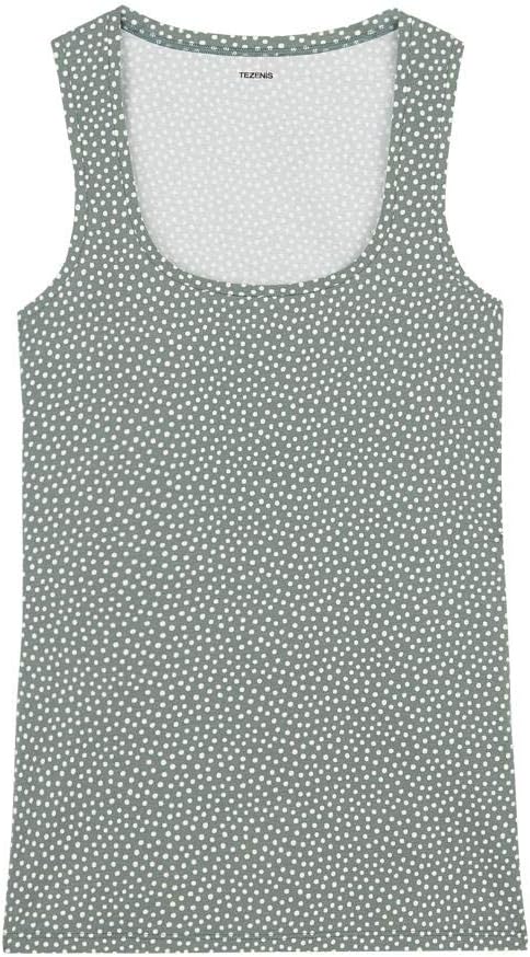 TEZENIS Womens Wide Shoulder Stretch Cotton Camisole