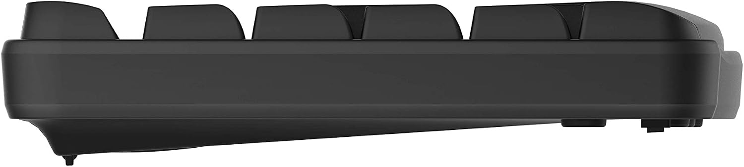 Rapoo X1800S clavier Souris incluse RF sans fil QWERTZ Allemand Noir, Black, Kompakt - Image 3