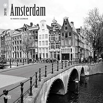 Amsterdam Black & White 2018 Wall Calendar