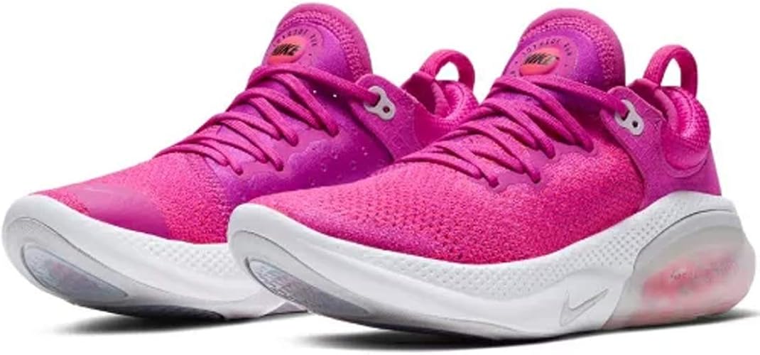 Amazon ナイキ ジョイライド ラン フライニット W Joyriderunflyknit ファイヤーピンク レーザークリムゾン ホワイト グレー Aq2731 603 日本国内正規品 Nike ナイキ ランニング