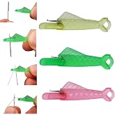 Fish Mouth Sewing Machine Needle Threader, Automatic Sewing Needle Threader, Fish Type Needle Threader, Quick Sewing Machine Loop Easy Selfthread Needle Threaders Sewing Tools