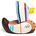 Bud Duck ~ Mini Collectible Deluxe Rubber Duck ~ CHIEF