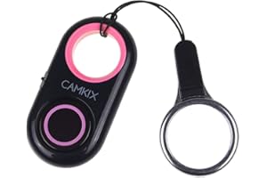 CamKix Camera Shutter Remote Control with Bluetooth Wireless Technology - Works Flawlessly with iPhone/iPad and Android - Range: Up to 30 ft (10 m) - Compact Style - Take it with You Anywhere