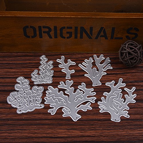 Zeroyoyo Aquatic Plants Cutting Dies Metal Stencil Card Making Scrapbook Template Mould