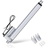 ECO-WORHTY 1500N (330lbs) 6 inch Heavy Duty Linear Actuator with 2pcs Mounting Brackets