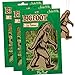 BIGFOOT Air Freshener - 3 Pack Pine Scent - For Car RV Trailer Tent - Best Yeti Sasquatch Bigfoot Gifts