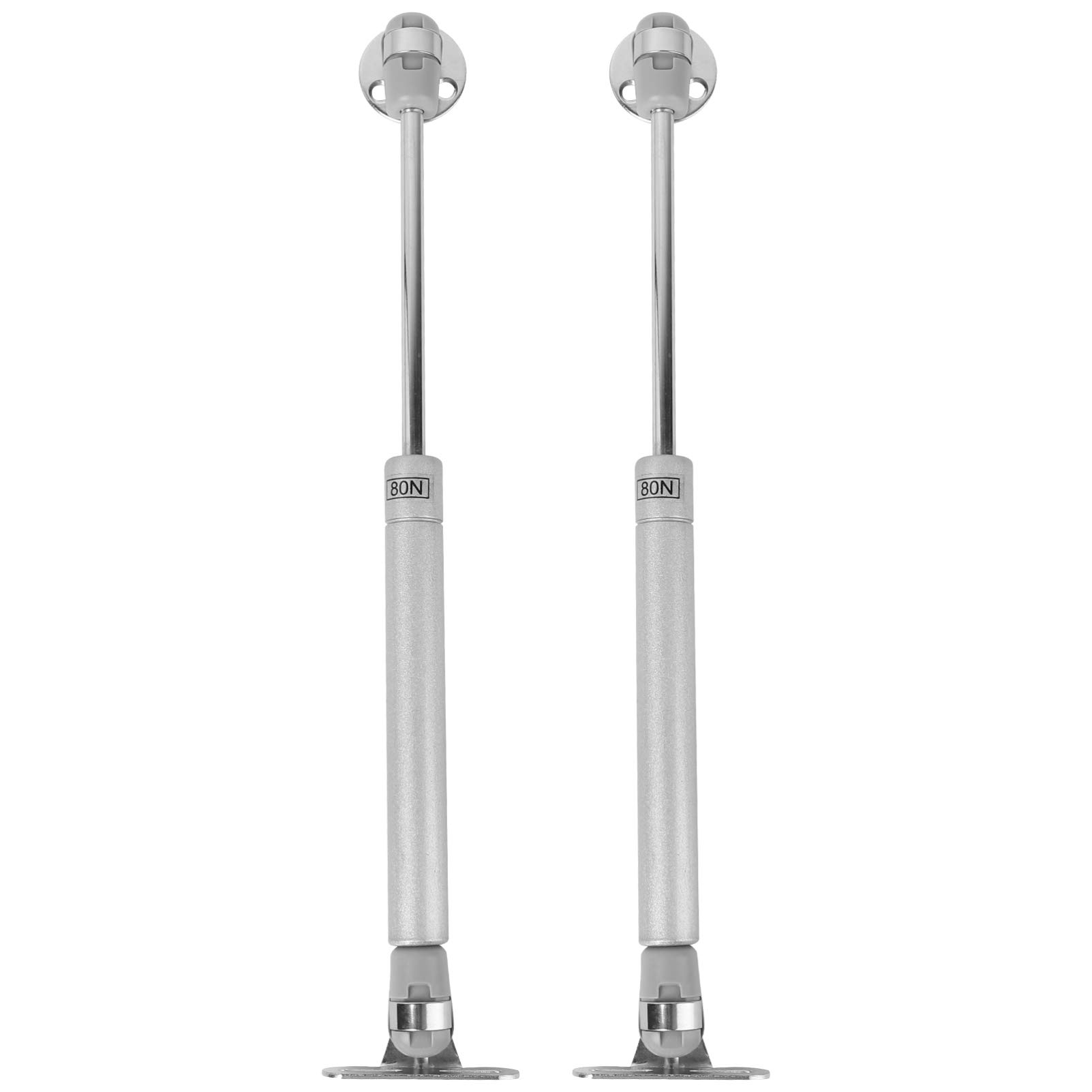 UEETEK 2PCS 80N/22.5LB Heavy Duty Hydraulic Gas Strut Cabinet Cupboard Door Gas Spring Door Shocks Pneumatic Lift Support