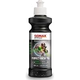 SONAX Perfect Finish 250ml | Scratch and Swirl Remover Polish | Machine Polish | Paint Correction Polish | High Gloss | Black Paint Polish | No Fillers Paint Correction | 8.45 fl. Oz