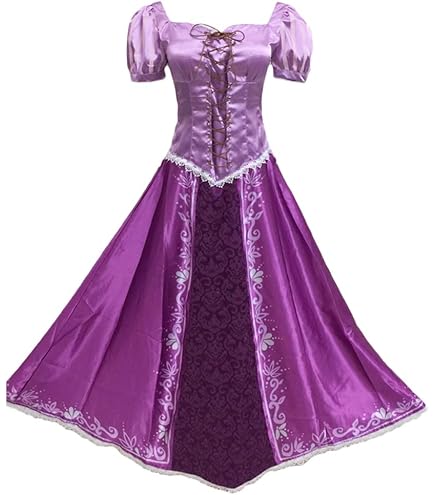 Disguise Rapunzel Day Dress Classic Costume - Purple Disney Princess Outfit, Size Small (4-6X) - View #5