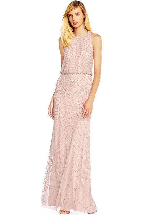 Amazon.com: Aria One-Shoulder Ruffle Gown -IV/BK-XL Ivory