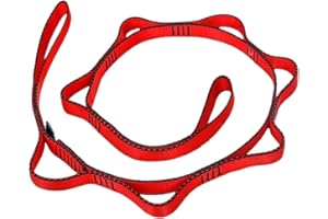 NewDoar Daisy Chain Rope,23kN(5170lb) Climbing Nylon Sling,CE Certified for Leading Aid Climb Ascender Rigging Hammock Suspension(43in/110cm)