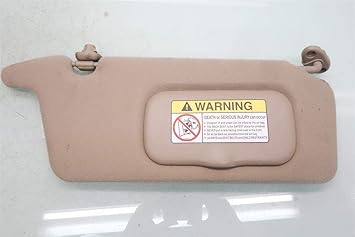 Amazon Com 2001 2002 Honda Civic Passenger Right Sun Visor Interior Roof Block 83230 S5d A02zb Automotive