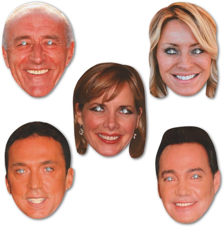 Strictly Come Dancing Face Mask Set