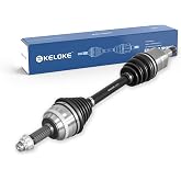 KELOKE Front Left Driver Side CV Axle Shaft Assembly | Compatible with Toyota Corolla 2003 2004 2005 2006 2007 2008, L4 1.8L Automatic Trans Replace# 4342002340 4342002380 66-5218