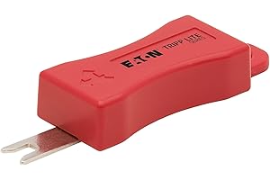 Tripp Lite Security Key, Unlock RJ45 Plug Locks and Locking Inserts, Red, 2-Pack (N2LOCK-Key-RD)