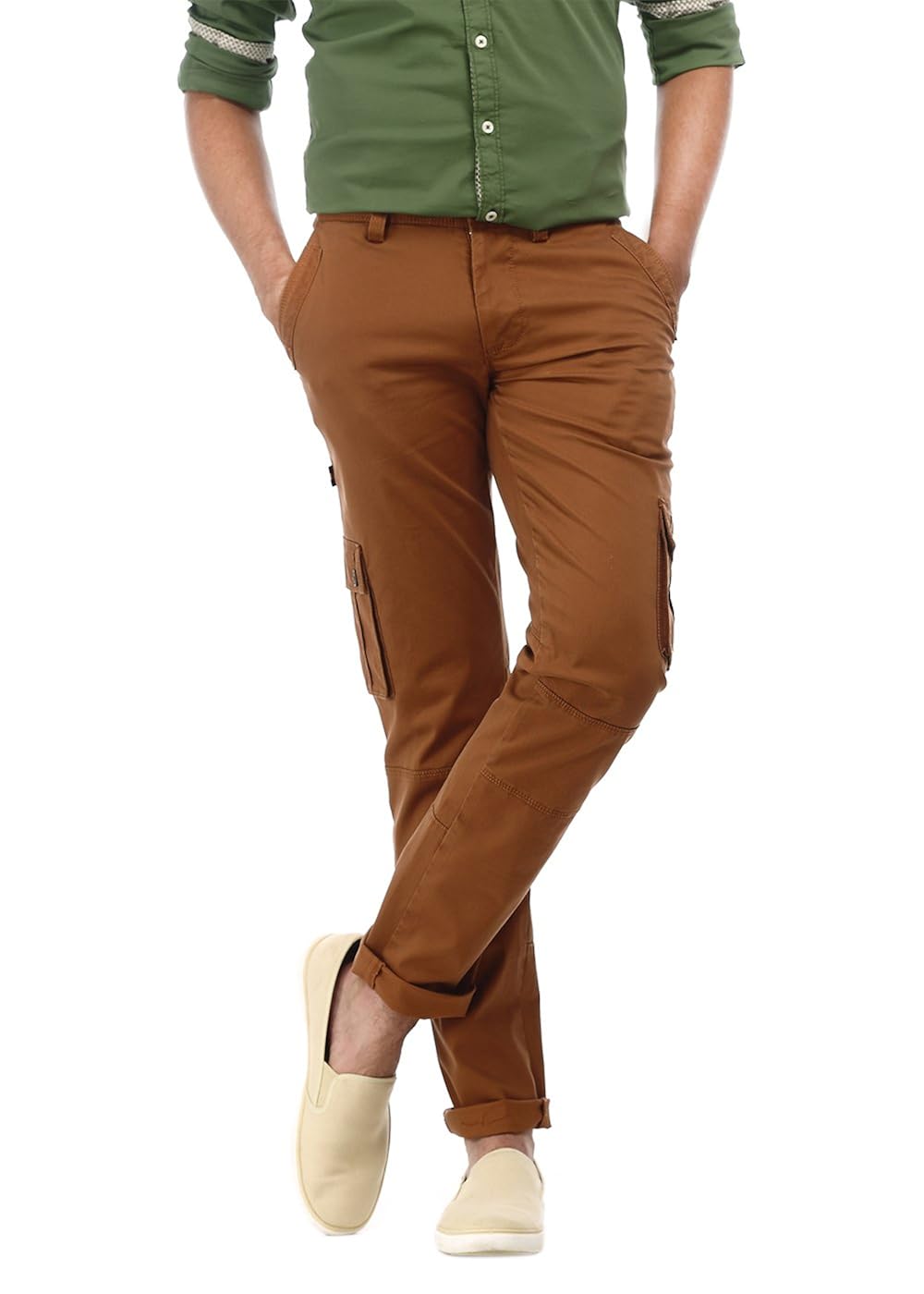 Buy BASICS Men's Cargo Pant at Amazon.in