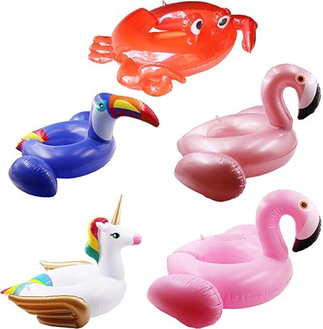 Alarmclocker8B Flamingo Anillo de natación Inflable Piscina Anillo