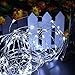 Ankway Solar String Lights White 200 LED 3-Strand Copper Wire Fairy Lights 8 Modes 72 ft Solar Powered String Lights Waterproof IP65 LED Twinkle Lights Outdoor Patio Garden Indoor Bedroom Party