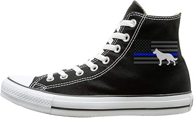 thin blue line tennis shoes