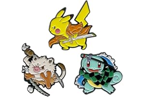 OYSTERBOY Kimetsu no Yaiba Blade of Demon Destruction Slayer Characters Anime Enamel Pin Fashion Accessory for Jackets Shirts Backpacks Clothing Gifts Cosplay Costume DIY