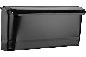 Architectural Mailboxes Cielo™ Vertical Wall-Mounted Mailbox for Outside, Rust-Resistant Galvanized Steel Metal Small Mail Bo