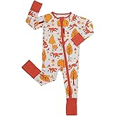 SUZEL Baby Viscose from Bamboo Pajamas - Infant Boys Girls Footless Zippy Pjs Sleep 'N Play Clothes - One Piece Romper