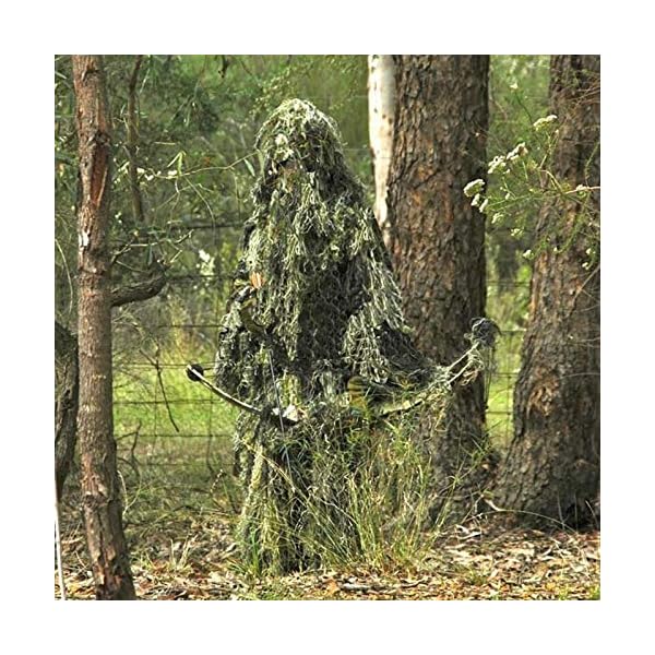 ZLDMYC Sniper Anzug Jagd Anzug Secretive Jagd-Kleidung Armee Airsoft Schießen Uniform – Bild 7
