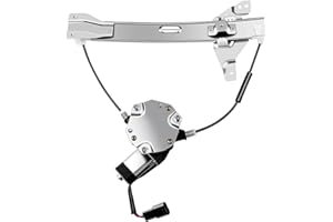 FINDAUTO 748-510 Rear Left Driver Power Window Lift Regulator with Motor Fit for 2006 2007 2008 2009 2010 2011 2012 2013 for Chevy Impala,2014 2015 2016 for Chevy Impala Limited,Replace OE 10338753,20927599