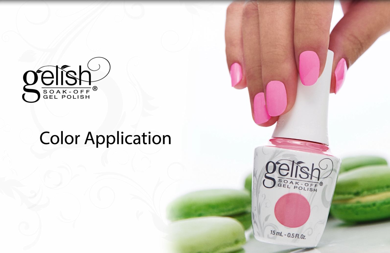 Gelish MINI Soak Off Gel Nail Polish Starter Kit, 9 mL with 5 Colors