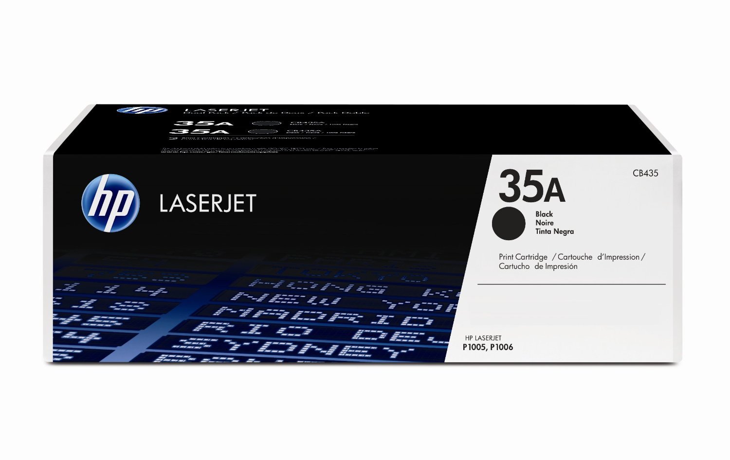 HP CB435A Toner - black Laserjet P1005, P1006