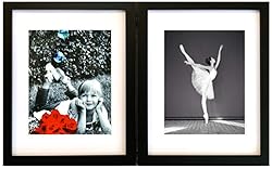 Tasse Verre 11x14 Black Folding Picture Frames With