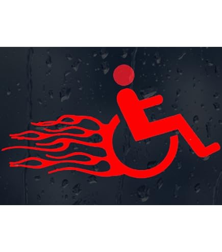 Wheely Awesome Vnyl Decal Super Wheelchar Con Decal - Etsy - Foto 10