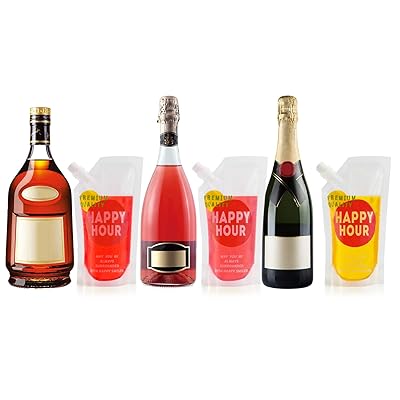 liquor pouches amazon