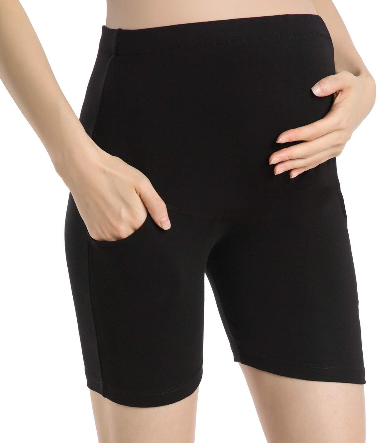 Pregnancy Shorts For Women Maternity Leggings Over Bump Pregnant Pants Short