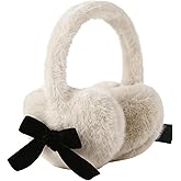 Surblue Winter Earmuffs for Women and Girls Adjustable Cute Warm Ear muffs Ear Covers, One Size
