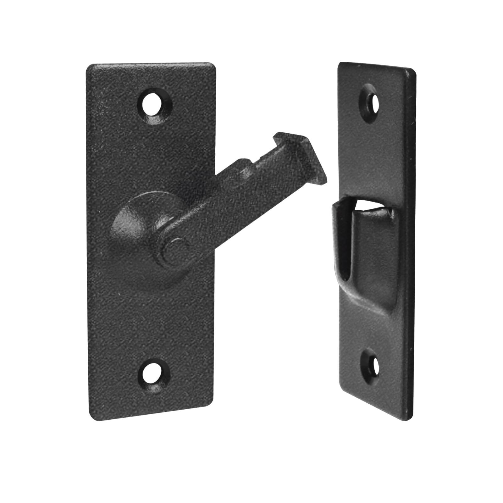 WANLIAN Upgrade Size Sliding Door Lock 90 Degree Screen Latch for Pocket Doors — image 1