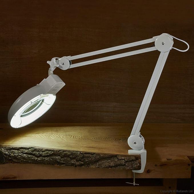 Fluorescent Magnifier Swing Arm Lamp Amazon.co.uk DIY & Tools