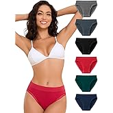 Y25D Bamboo Underwear Womens Pack Bikini Moisture Wicking panties Lace Sexy Breathable Hipster Briefs calzones para mujer