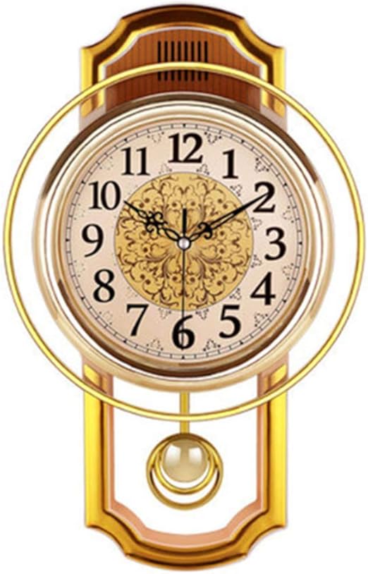 Vintage Reloj De Pendulo En Casa Pared Decoracion Silencio Mejor