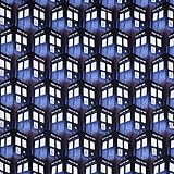 Springs Creative BBC Doctor Who Packed Tardis Fabric - By the Yard