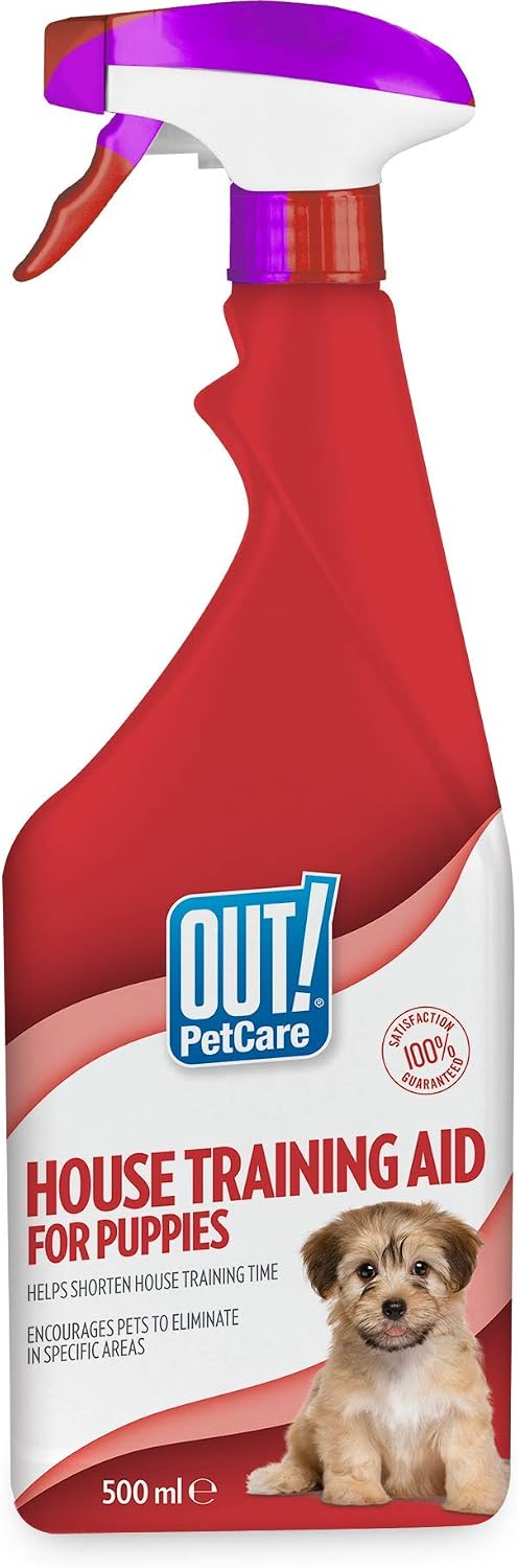 OUT! Indoor and Outdoor Dog and Puppy Training Spray, 500 ml (Pack of 1)