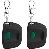 2X 10 Dip Switch 310MHz Garage Door Opener Remote Control for Stanley 1050 | Compatible with Stanley (1050 1082 105015 109410) Digi-Code (5012 5062 5032 5042 5072) Heddolf Garage Door Opener Transmitter