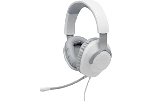 JBL Quantum 100 - Wired Over-Ear Gaming Headphones - White